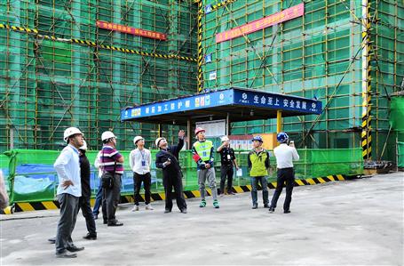 南丹縣南星公司改制職工棚戶區改造項目積極迎檢