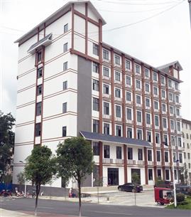 巴馬國際養生旅游學校實訓大樓建成交工