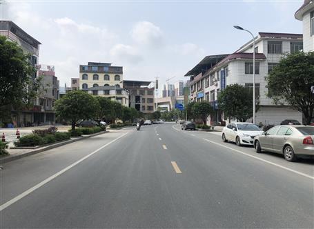 桂金分公司承建的河池市城西新區芝田片區路網遂寧路通過聯合復驗