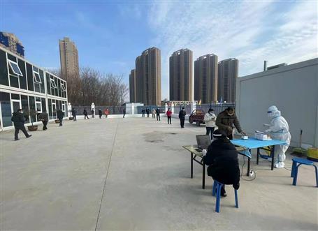 基礎分公司：加強疫情防控 織牢“防護網”