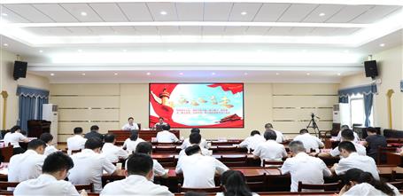 冶建公司機關黨委舉行慶祝中國共產黨成立101周年暨“兩優一先”表彰大會